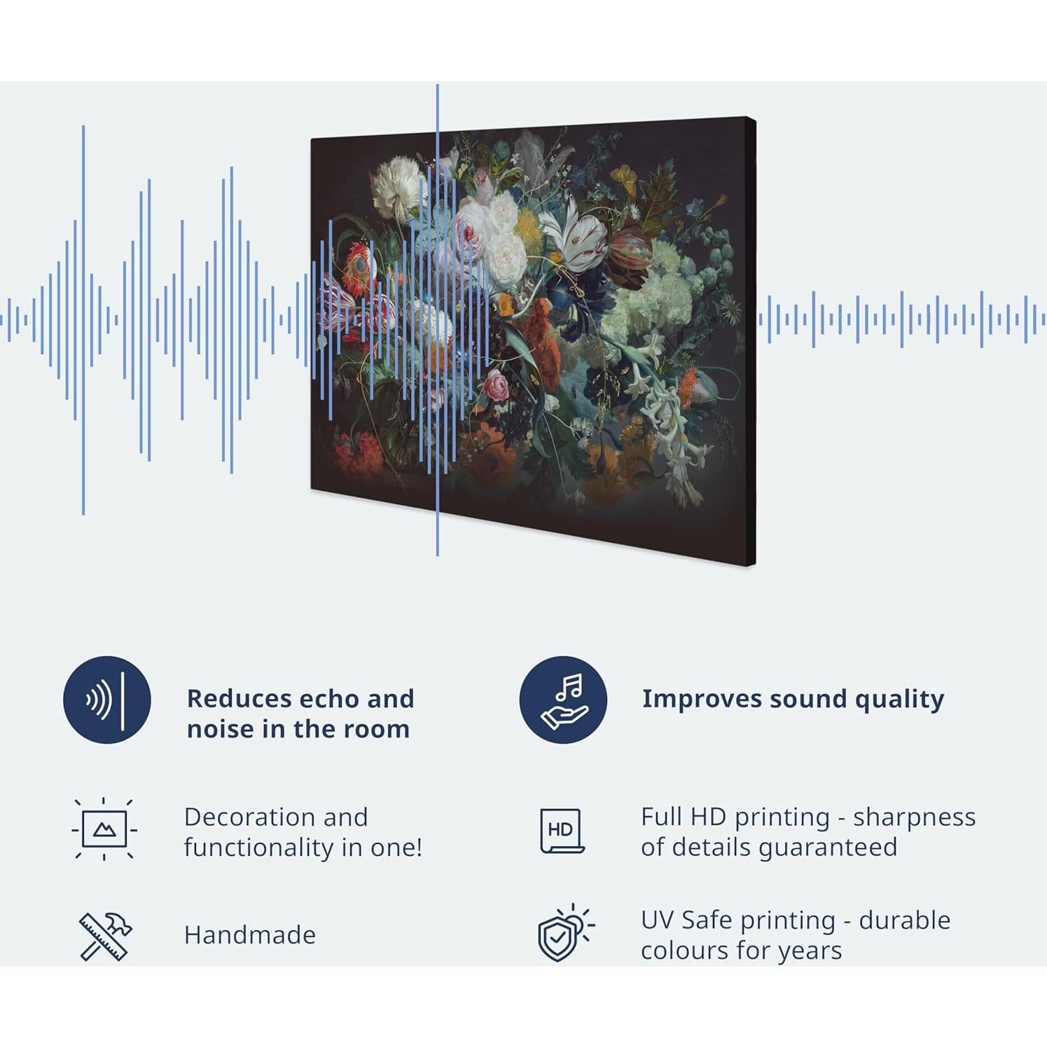 Impresión en Lienzo Acústico artgeist 90x60 cm Moderno