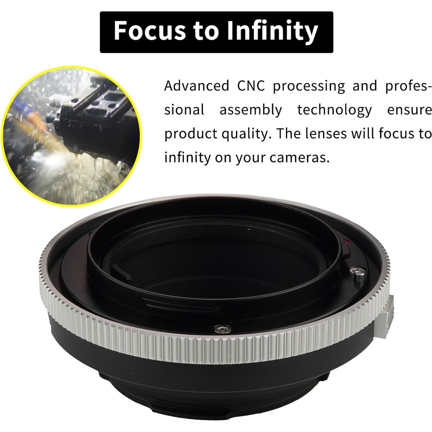 Anillo Adaptador de Lente Ikon Contarex a Cámara Leica M