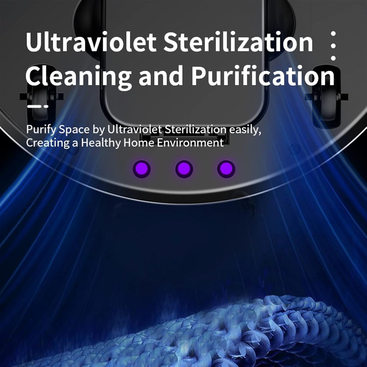 Robot Aspiradora y Trapeador ERGJDLTHM Caqui Oscuro