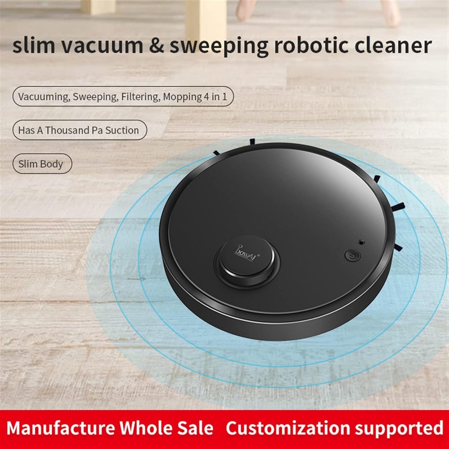 Robot Aspiradora y Trapeador ERGJDLTHM Caqui Oscuro