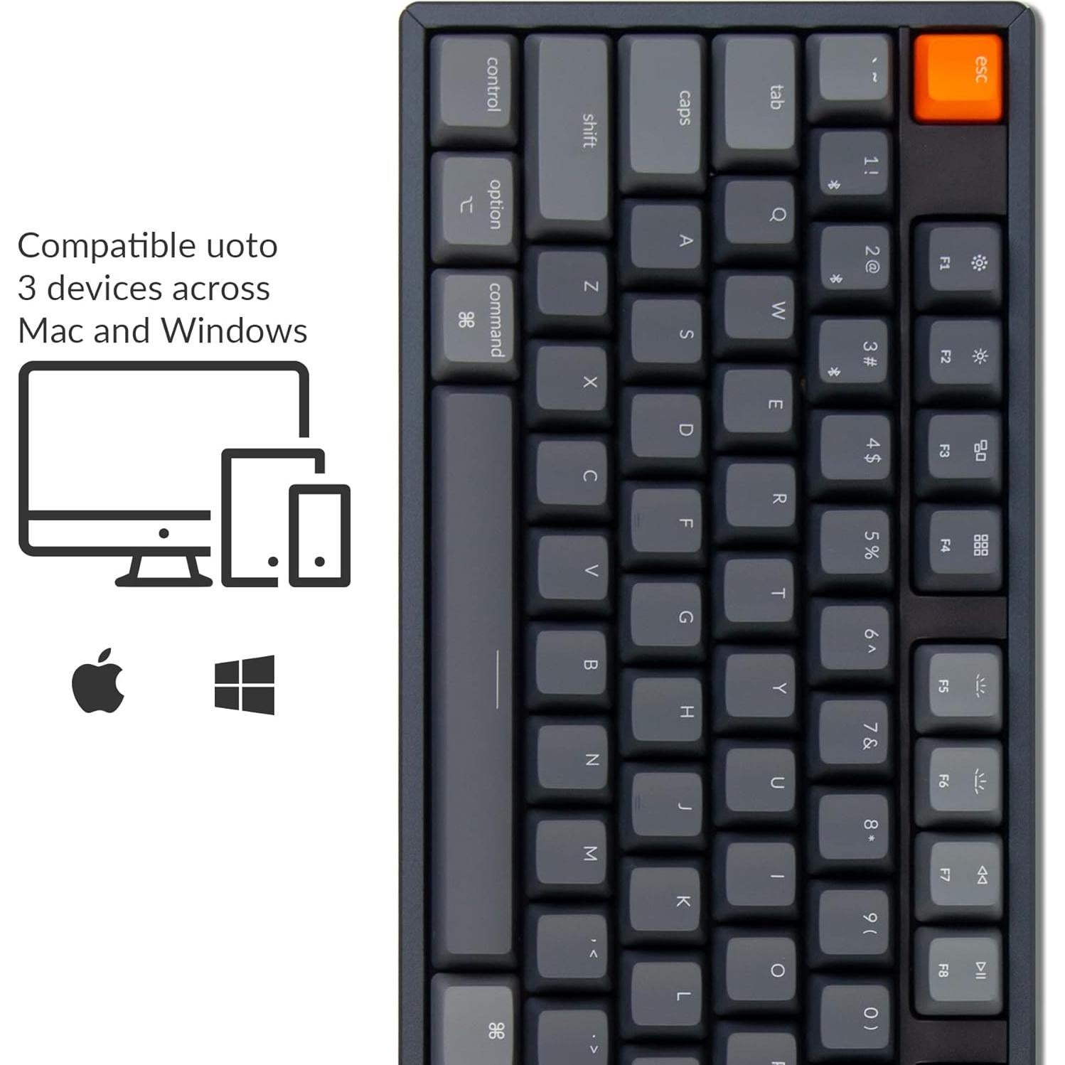 Teclado Mecánico Inalámbrico Keychron K10 RGB 104 Teclas