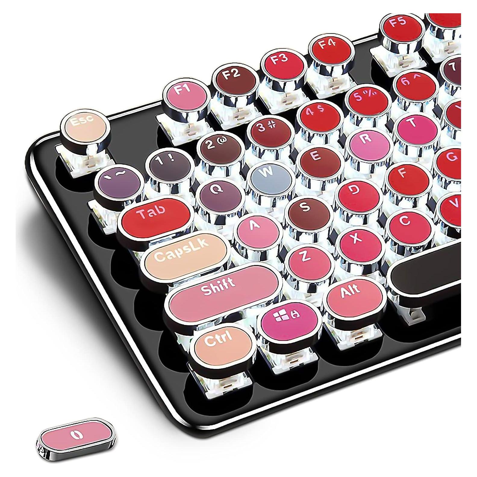 Teclado Mecánico Basaltech X9VR-KH Retroiluminado LED Blanco