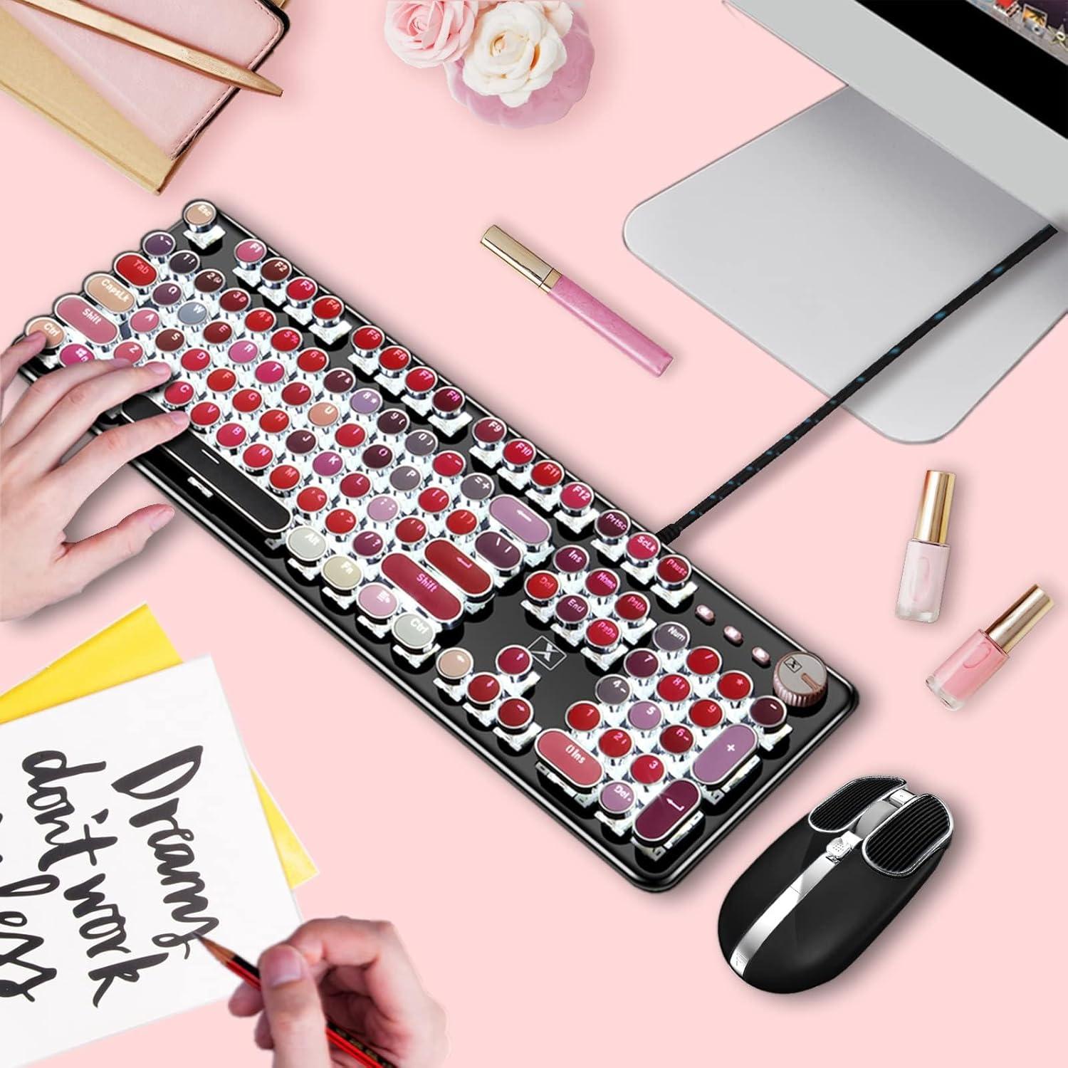 Teclado Mecánico Basaltech X9VR-KH Retroiluminado LED Blanco