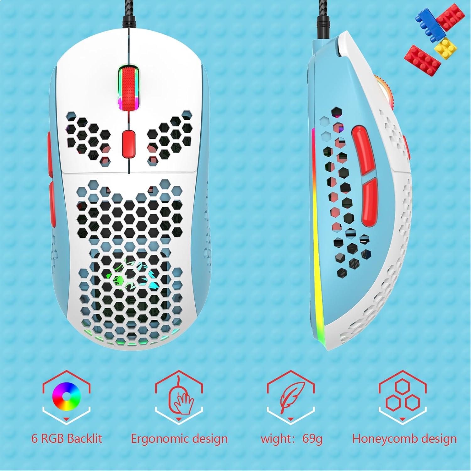 Teclado Mecánico Gaming TKL 60% LEAVEN RGB Retroiluminado