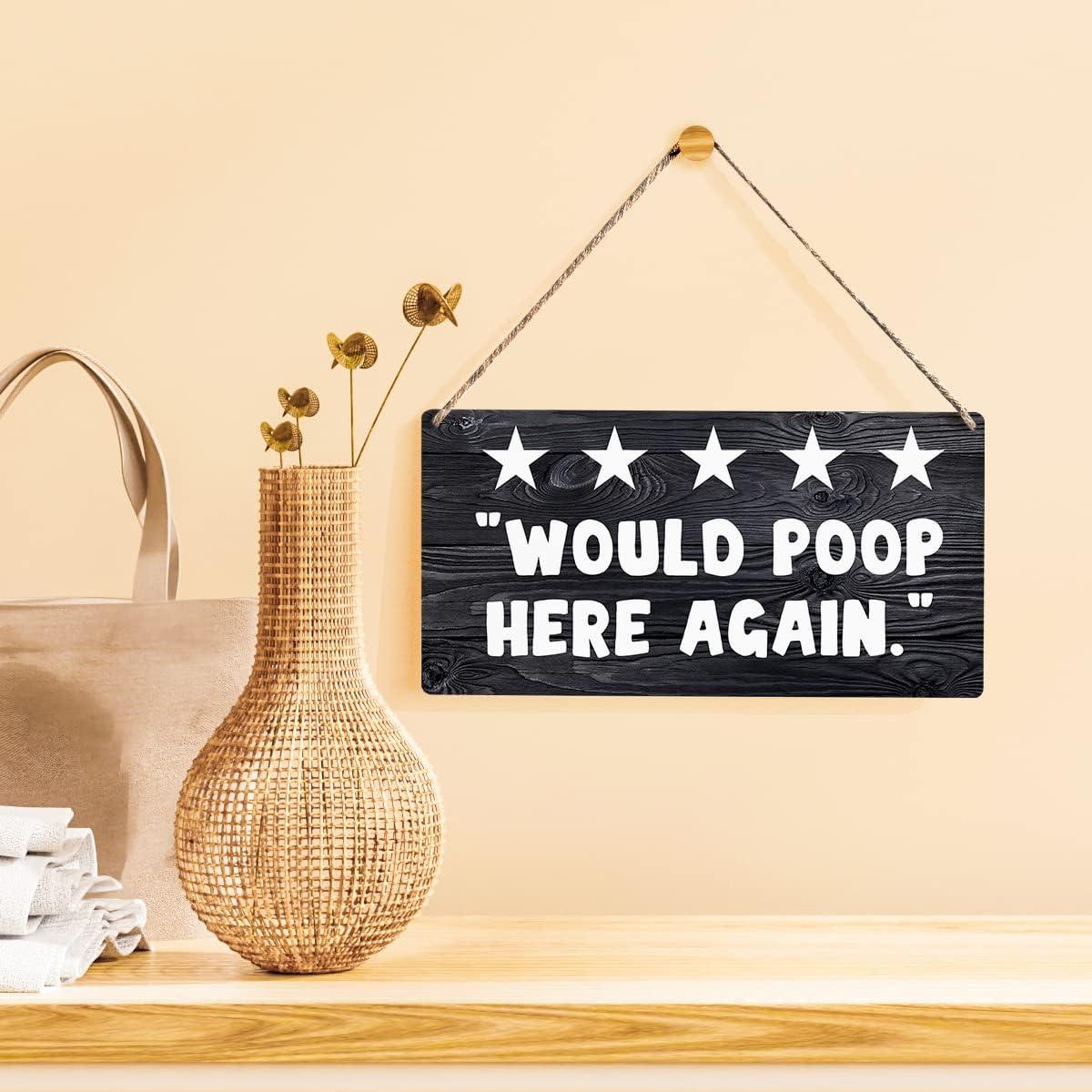 Cartel de Madera Gracioso Qious Signo Zodiacal 30x15 cm