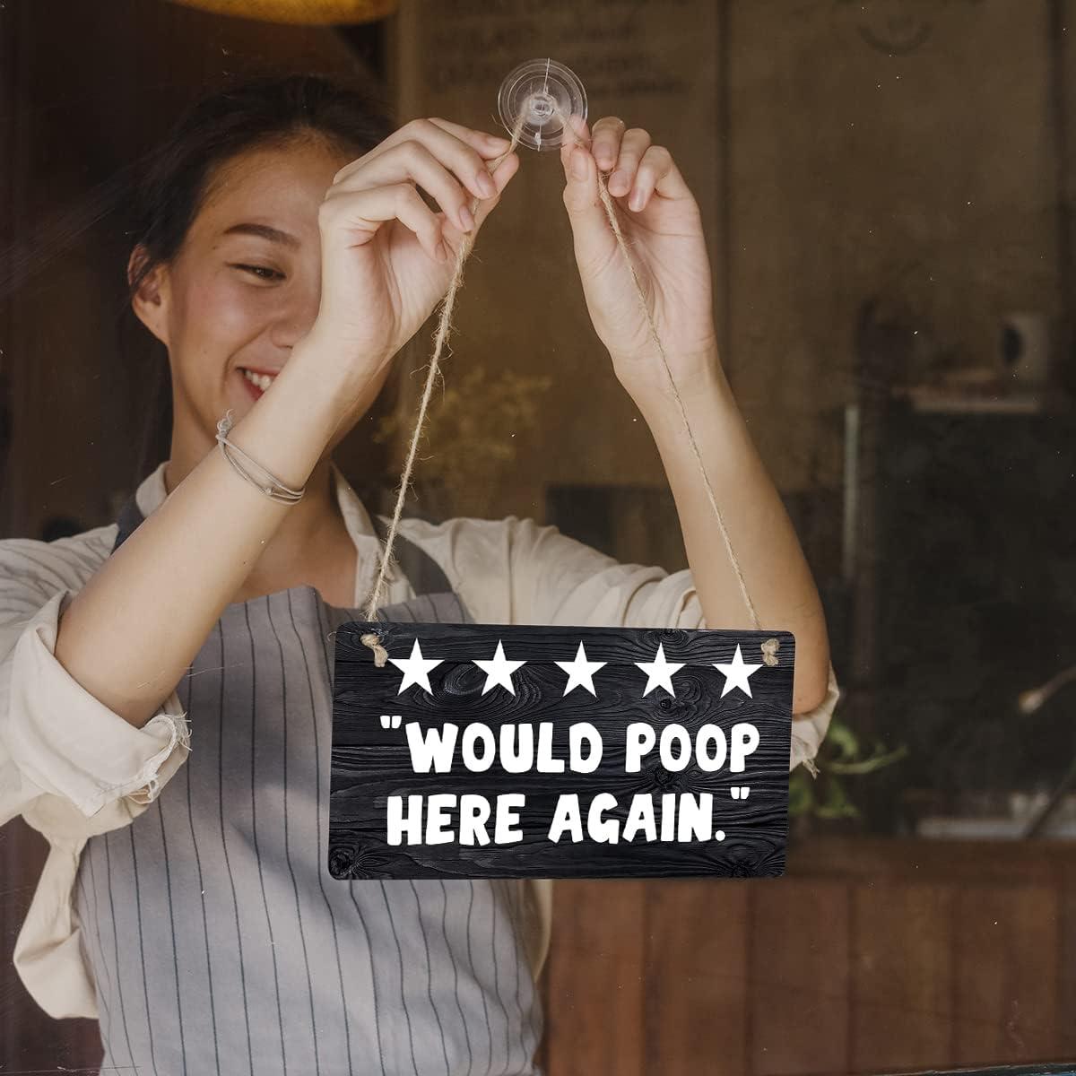 Cartel de Madera Gracioso Qious Signo Zodiacal 30x15 cm