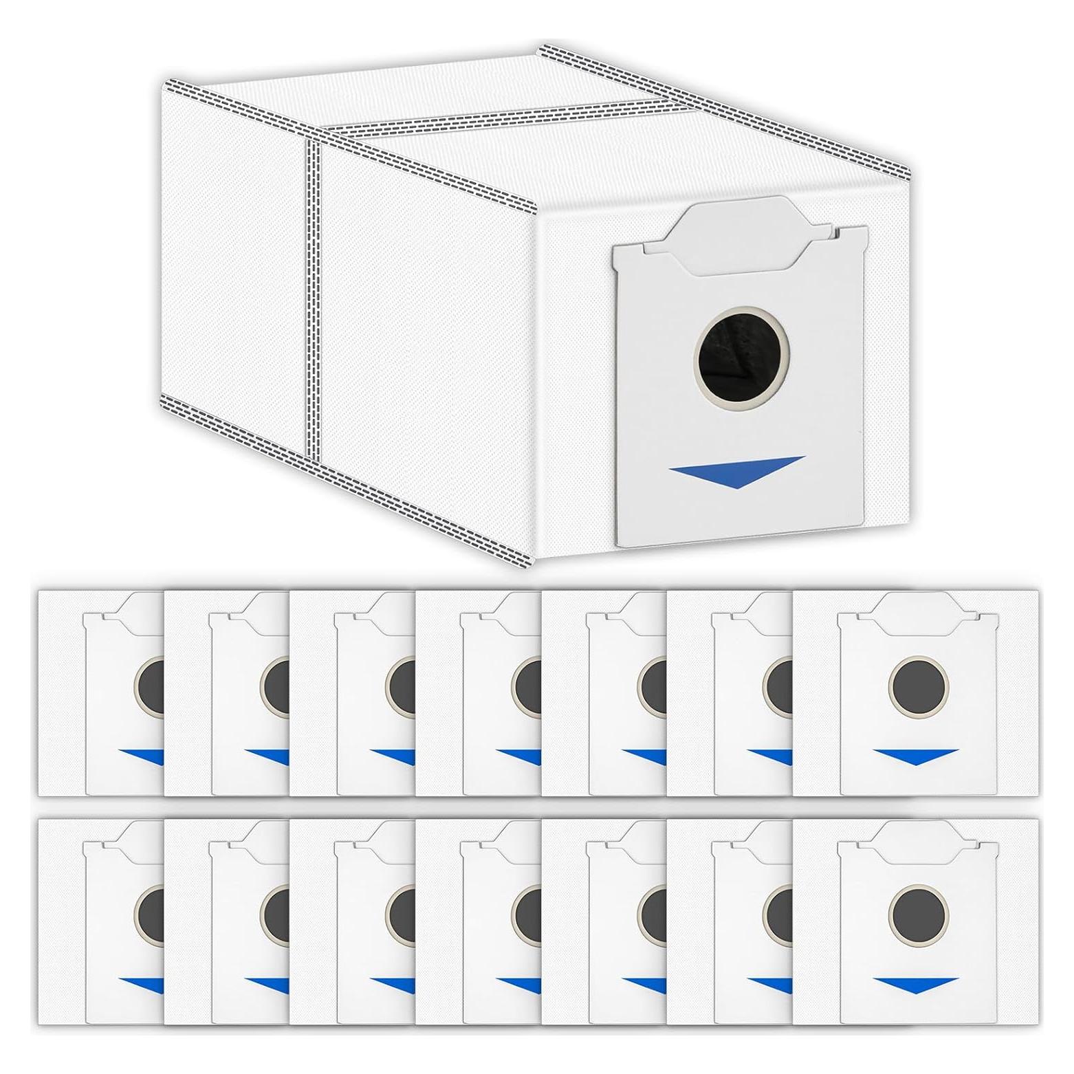 15 Bolsas de Polvo CHAIN PEAK para ECOVACS N30 Omni Pro