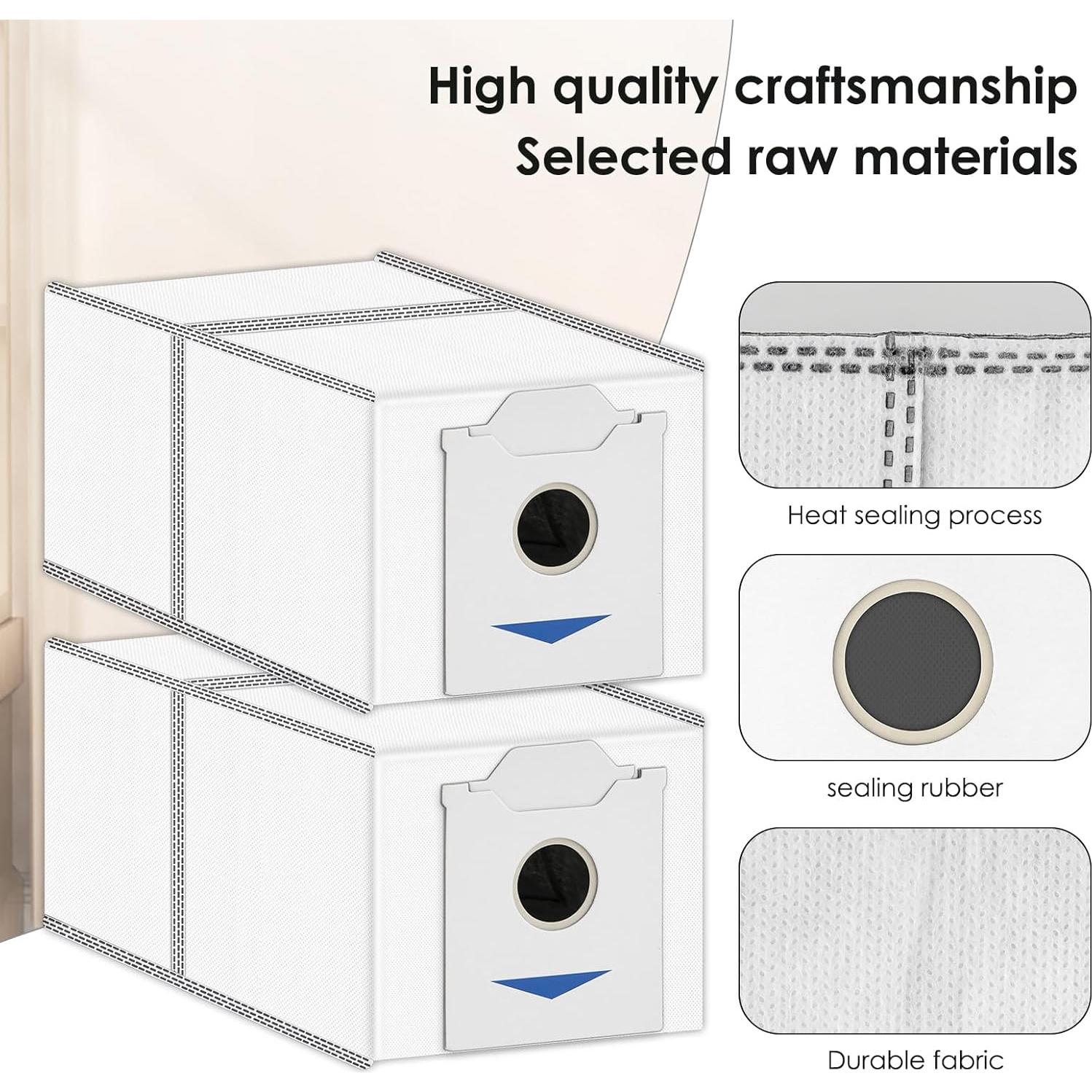 15 Bolsas de Polvo CHAIN PEAK para ECOVACS N30 Omni Pro