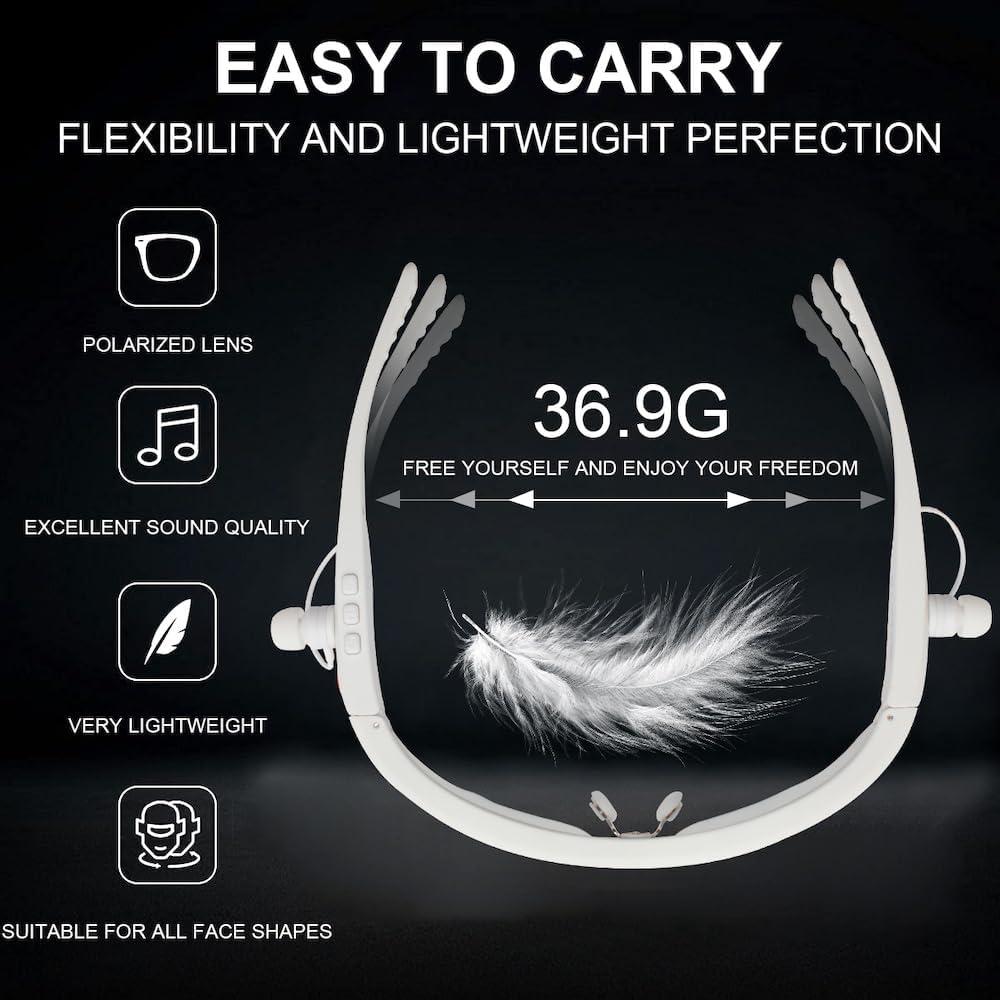 Gafas de Sol Inteligentes KevBinth con Bluetooth 5.0 y UV400