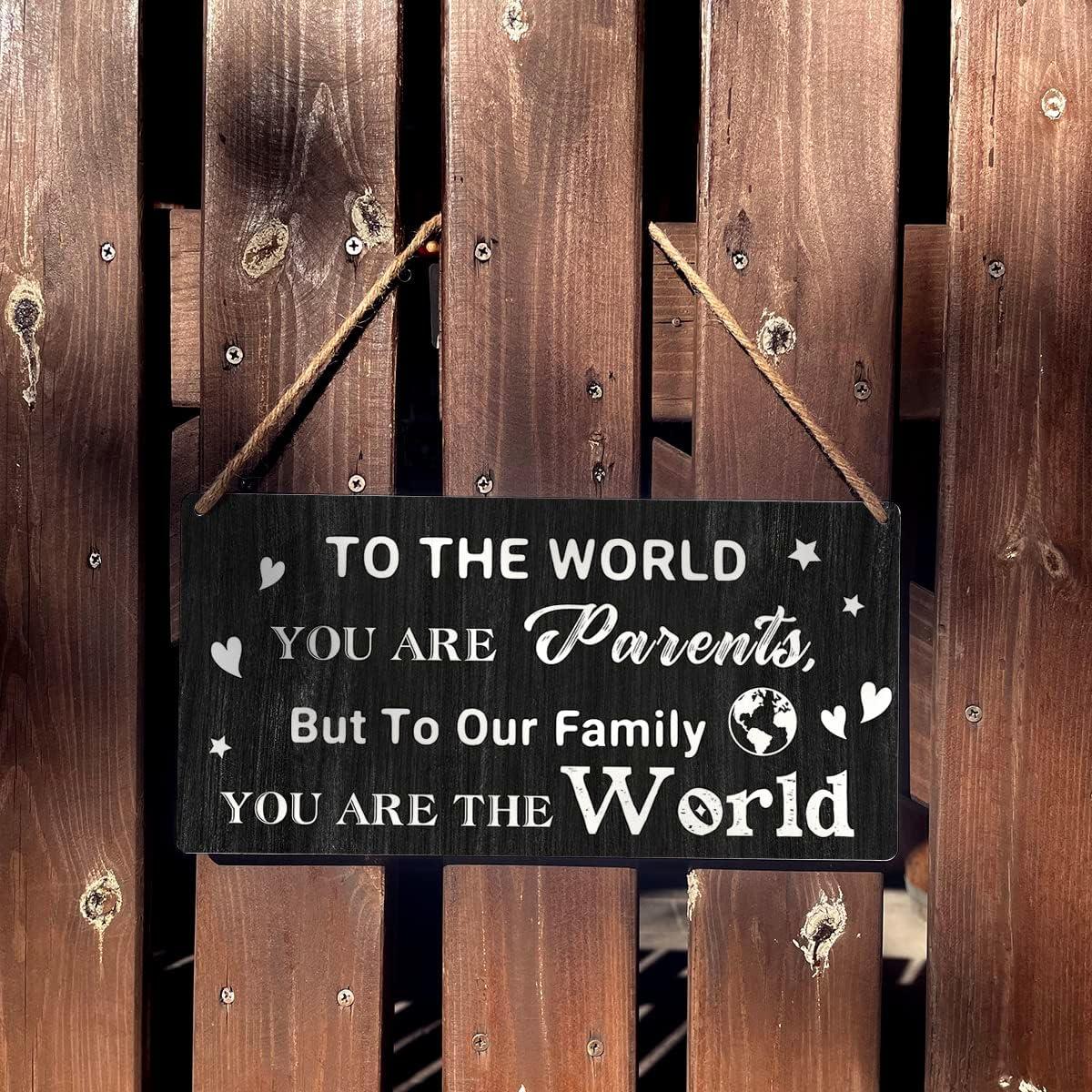 Cartel de Madera Qious 15x30 cm Decoración Hogar