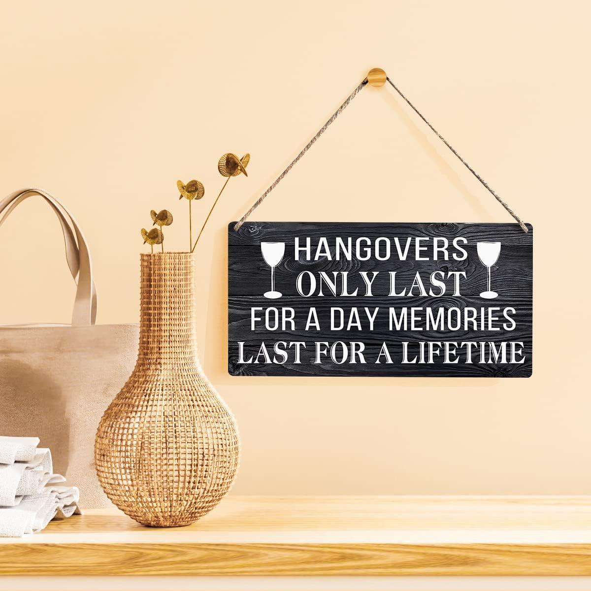 Cartel de Madera Qious 30x15 cm Recuerdos Duraderos