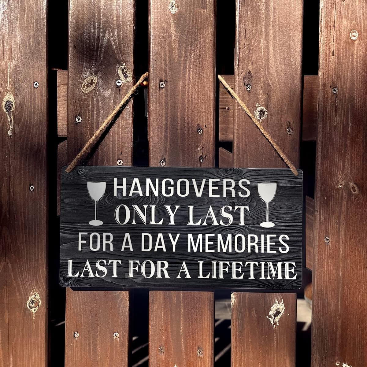 Cartel de Madera Qious 30x15 cm Recuerdos Duraderos