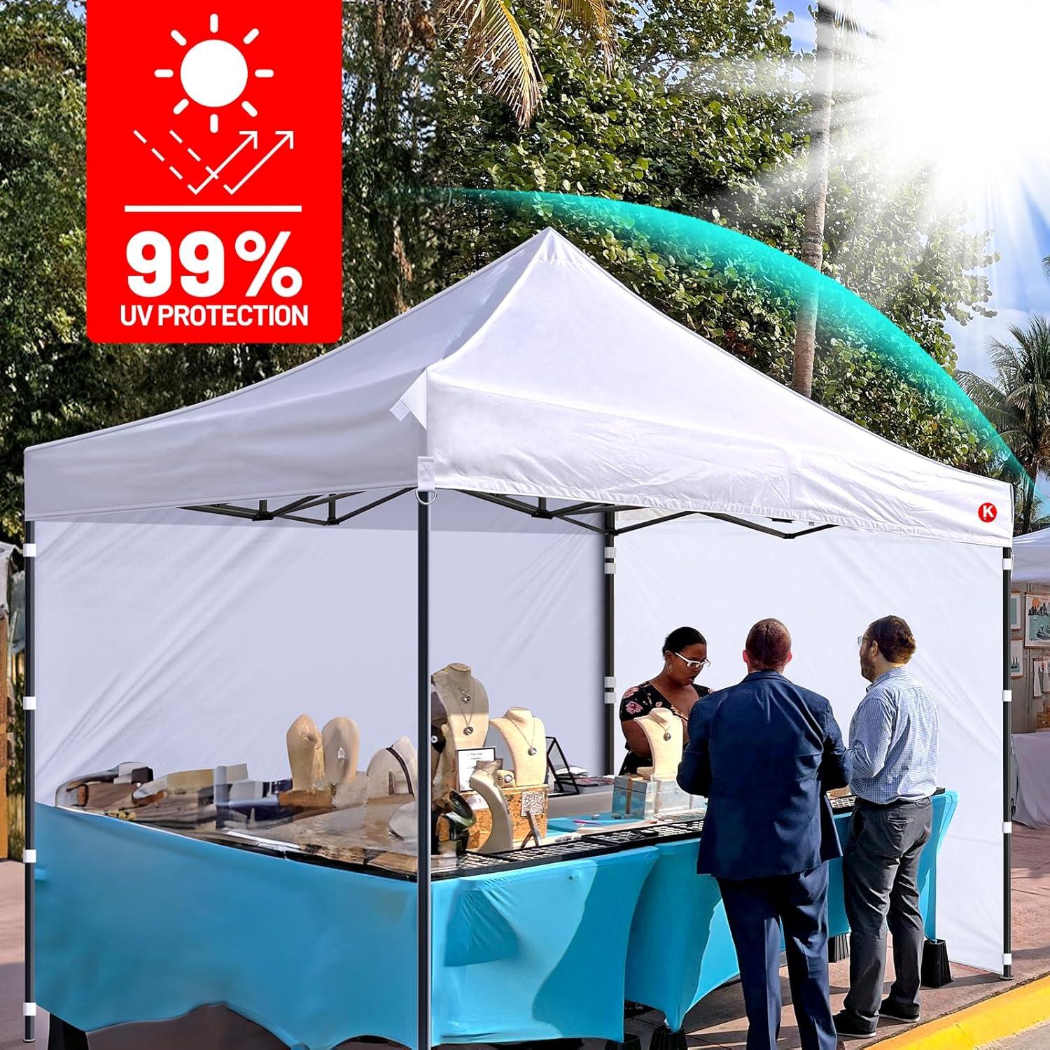 Cubierta de Reemplazo 10x10 KaKuEike - Tela Oxford 600D Impermeable