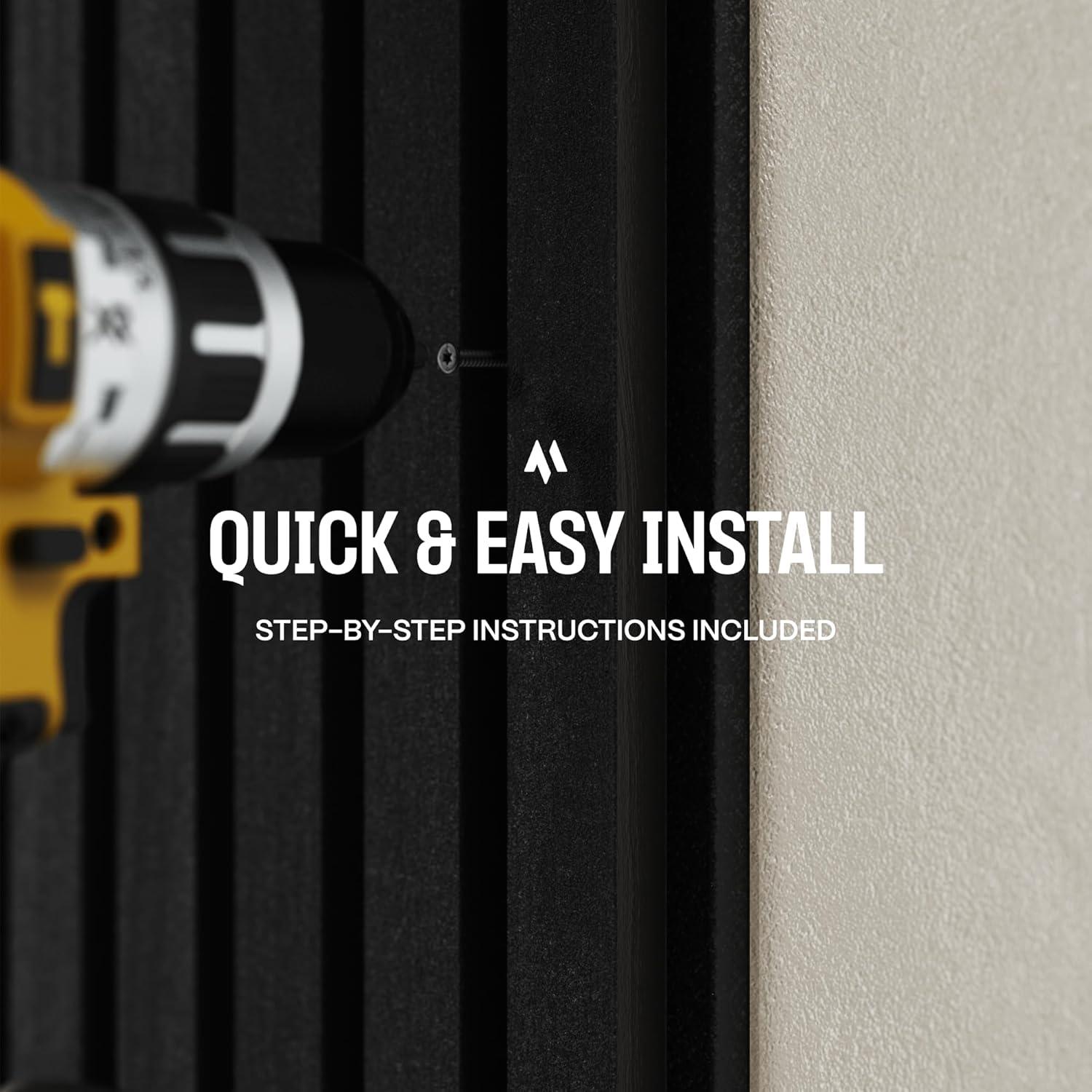 Paquete de 2 Paneles Acústicos de Madera COREMINDED 120x60 cm