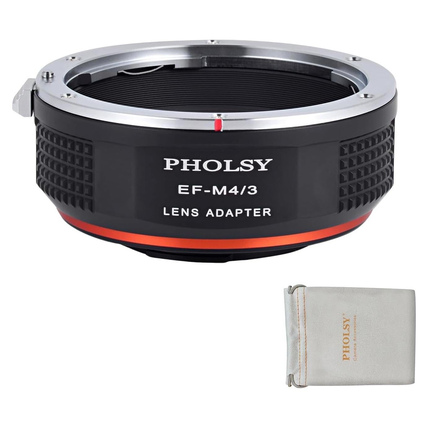 Adaptador de Lente PHOLSY Canon EF a M4/3 - Enfoque Manual