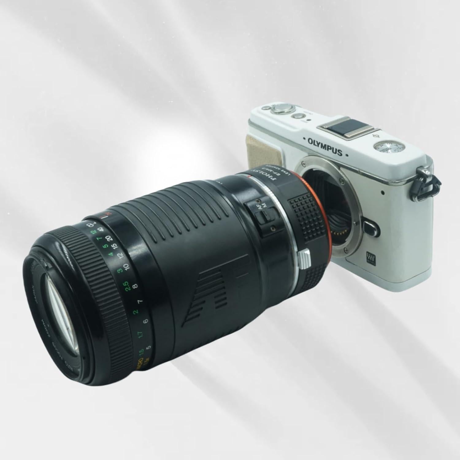Adaptador de Lente PHOLSY Canon EF a M4/3 - Enfoque Manual