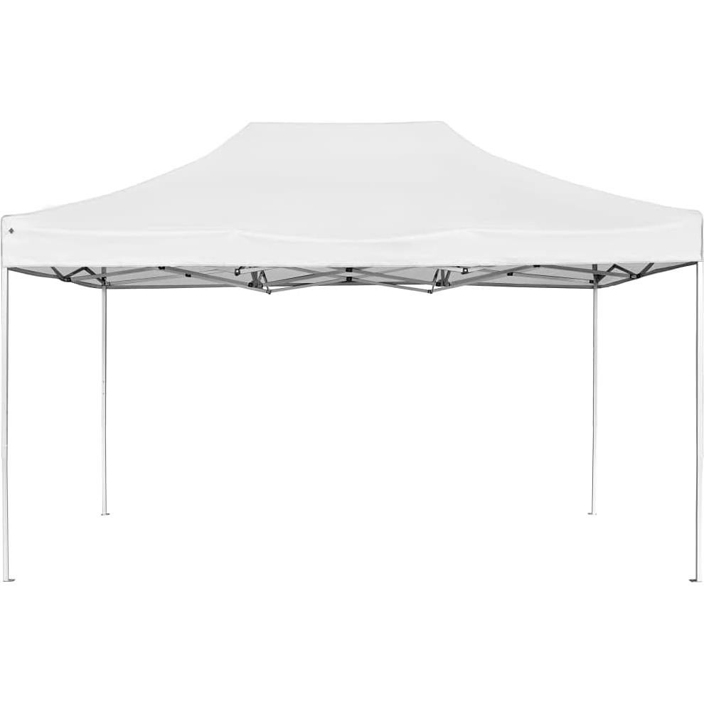 Carpa de Fiesta Plegable KCCLVER 4.3x3m Blanca Resistente al Agua