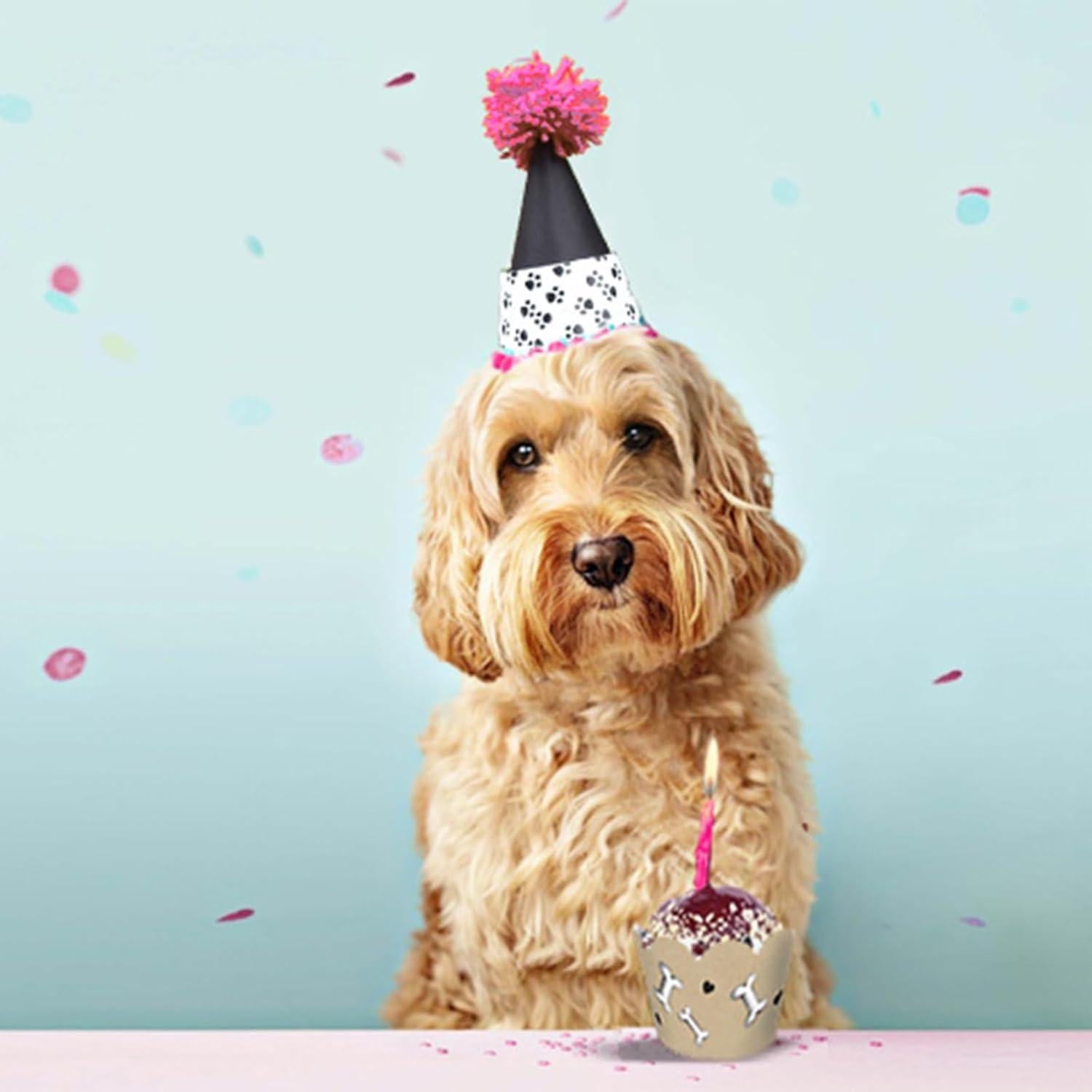 Fundas para Cupcake Confetti Couture 24 Pzs Reversibles