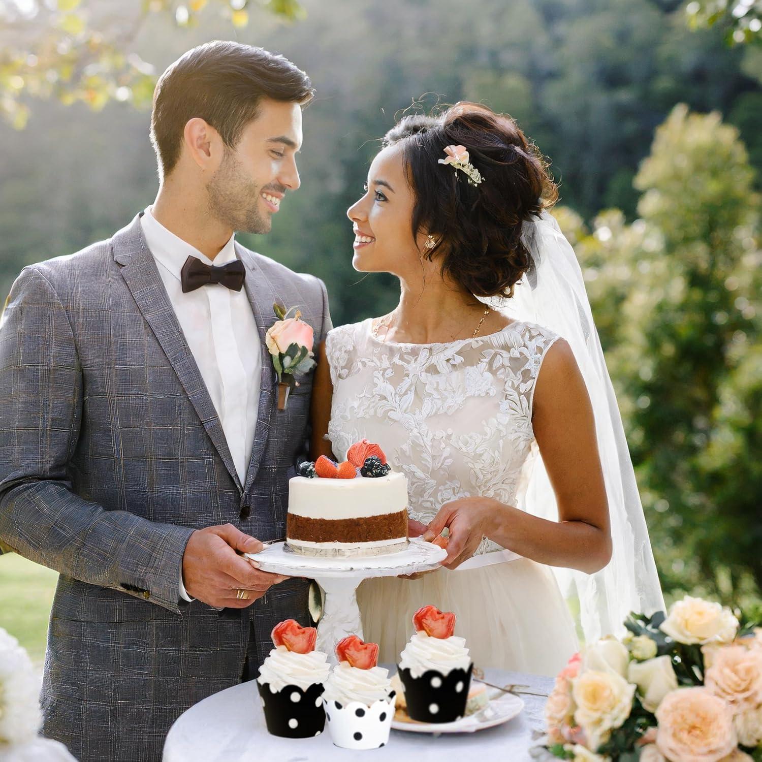 Fundas para Cupcake Confetti Couture - 24 Piezas Reversibles