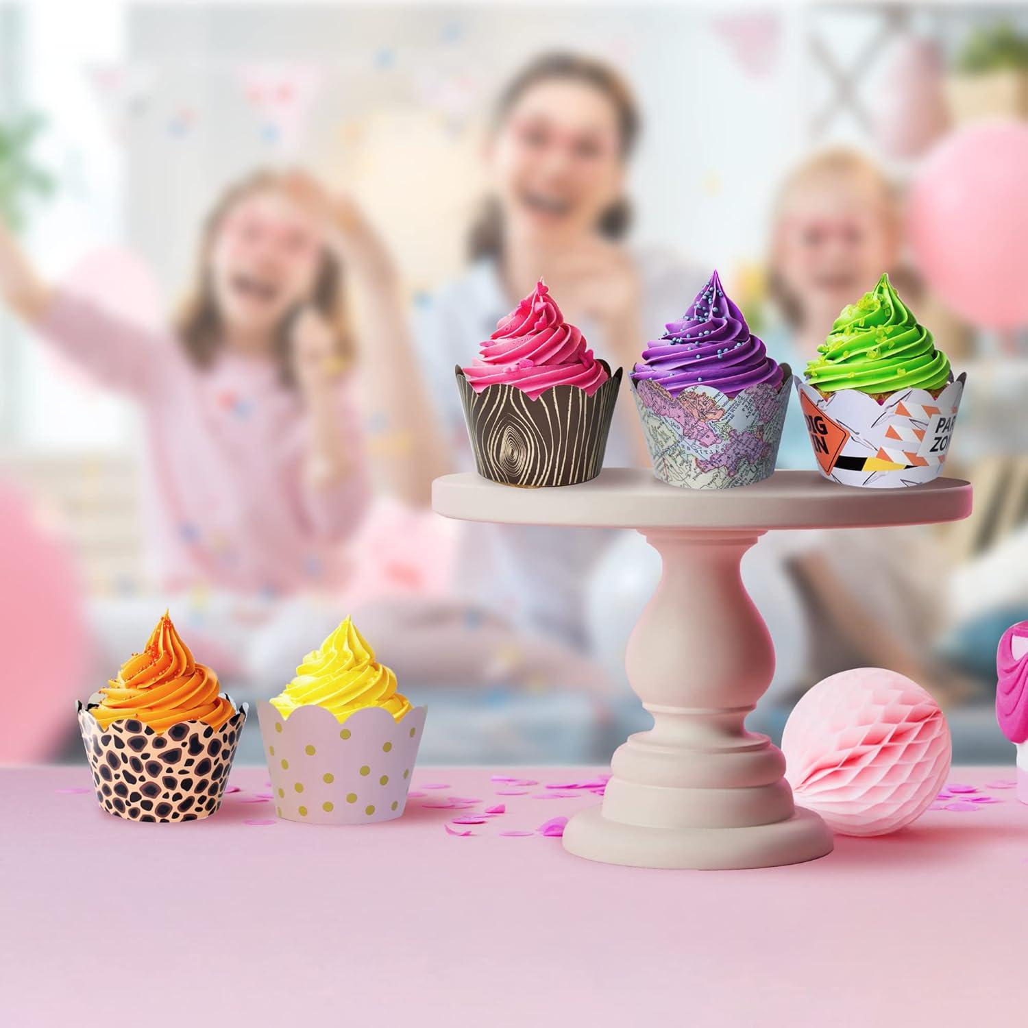 Fundas para Cupcake Confetti Couture 24 Piezas Safari