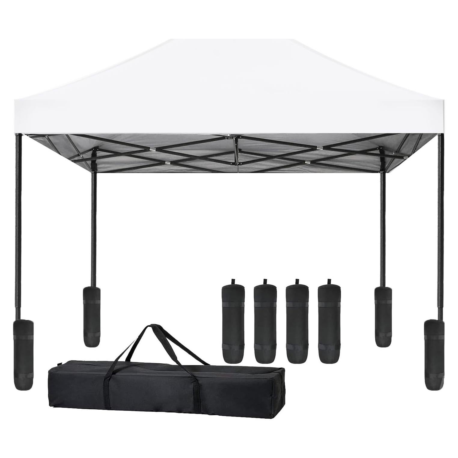 Carpa Pop Up Ruesleag 3x3m Blanca Impermeable para Eventos