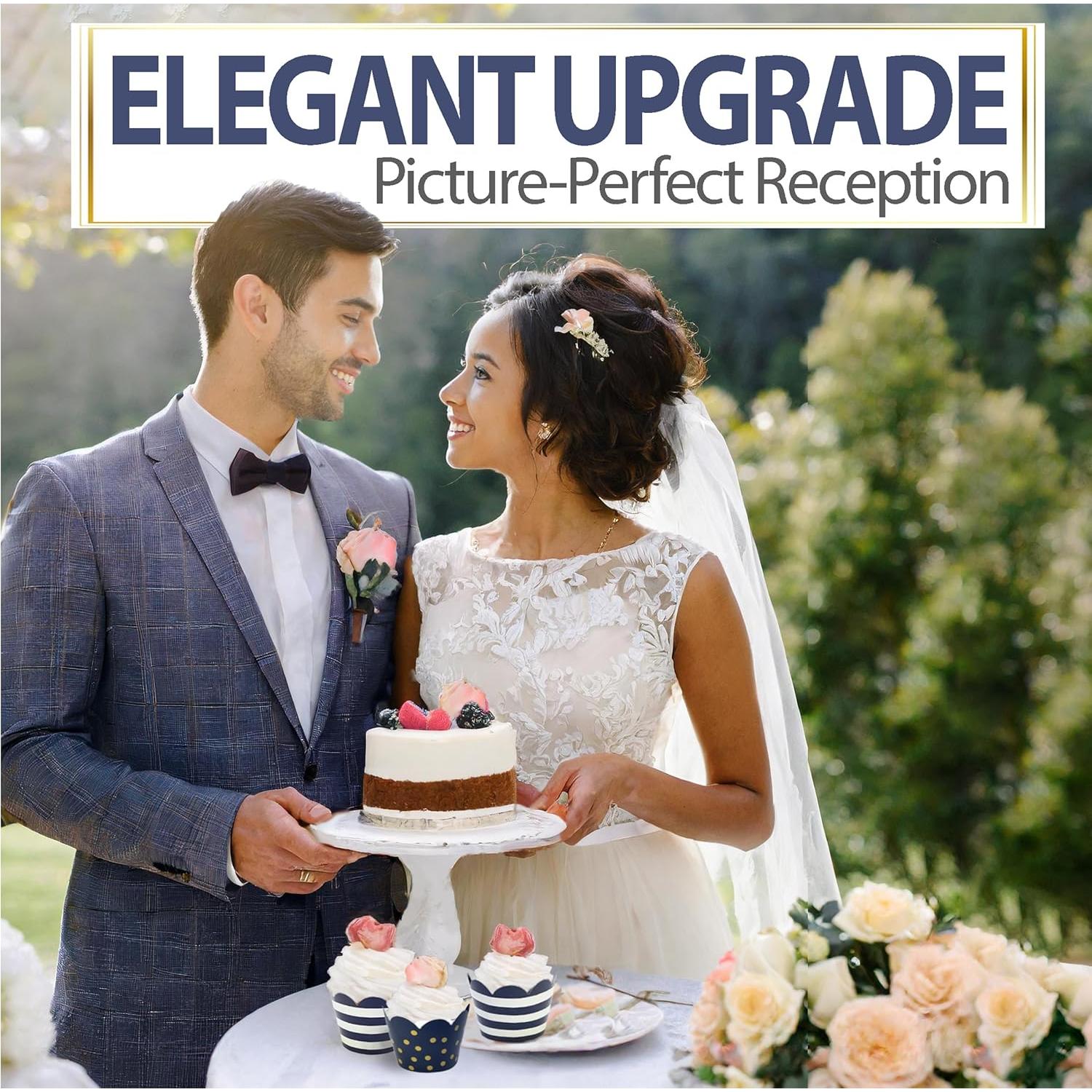 Fundas para Cupcake Confetti Couture 24 Unidades Reversibles