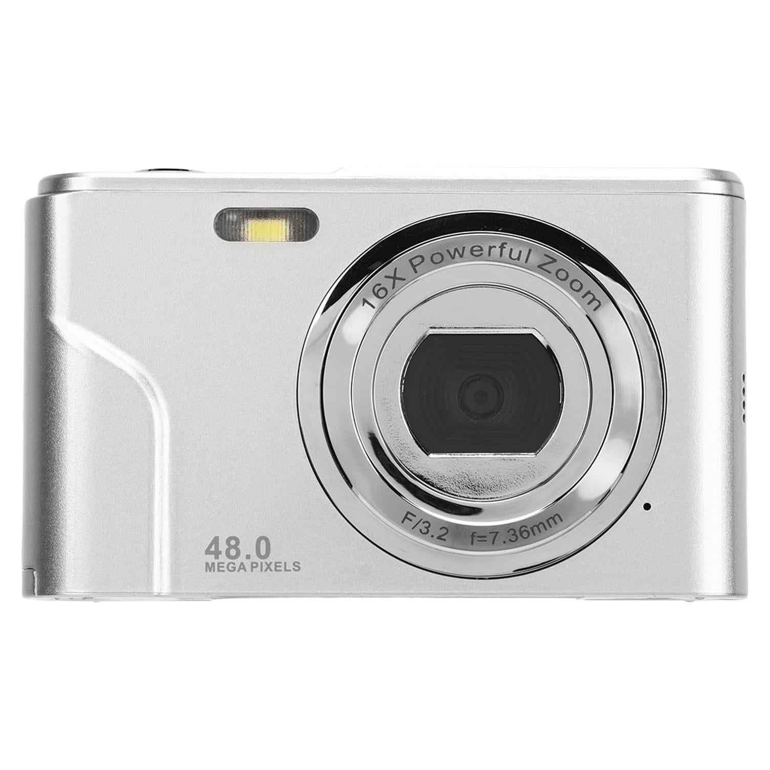 Cámara Digital Goshyda 48MP 16x Zoom 1080P Pantalla 2.4"