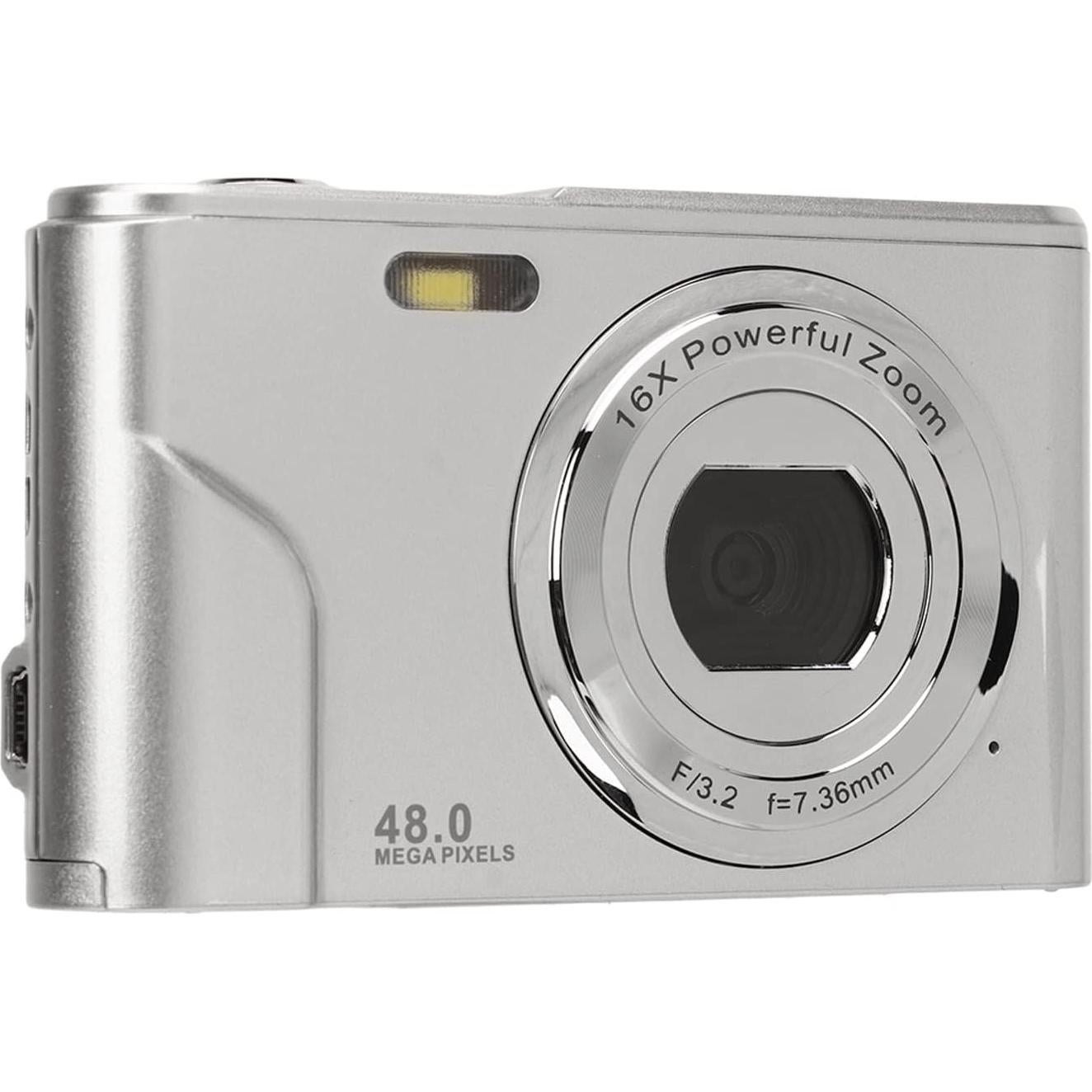 Cámara Digital Goshyda 48MP 16x Zoom 1080P Pantalla 2.4"