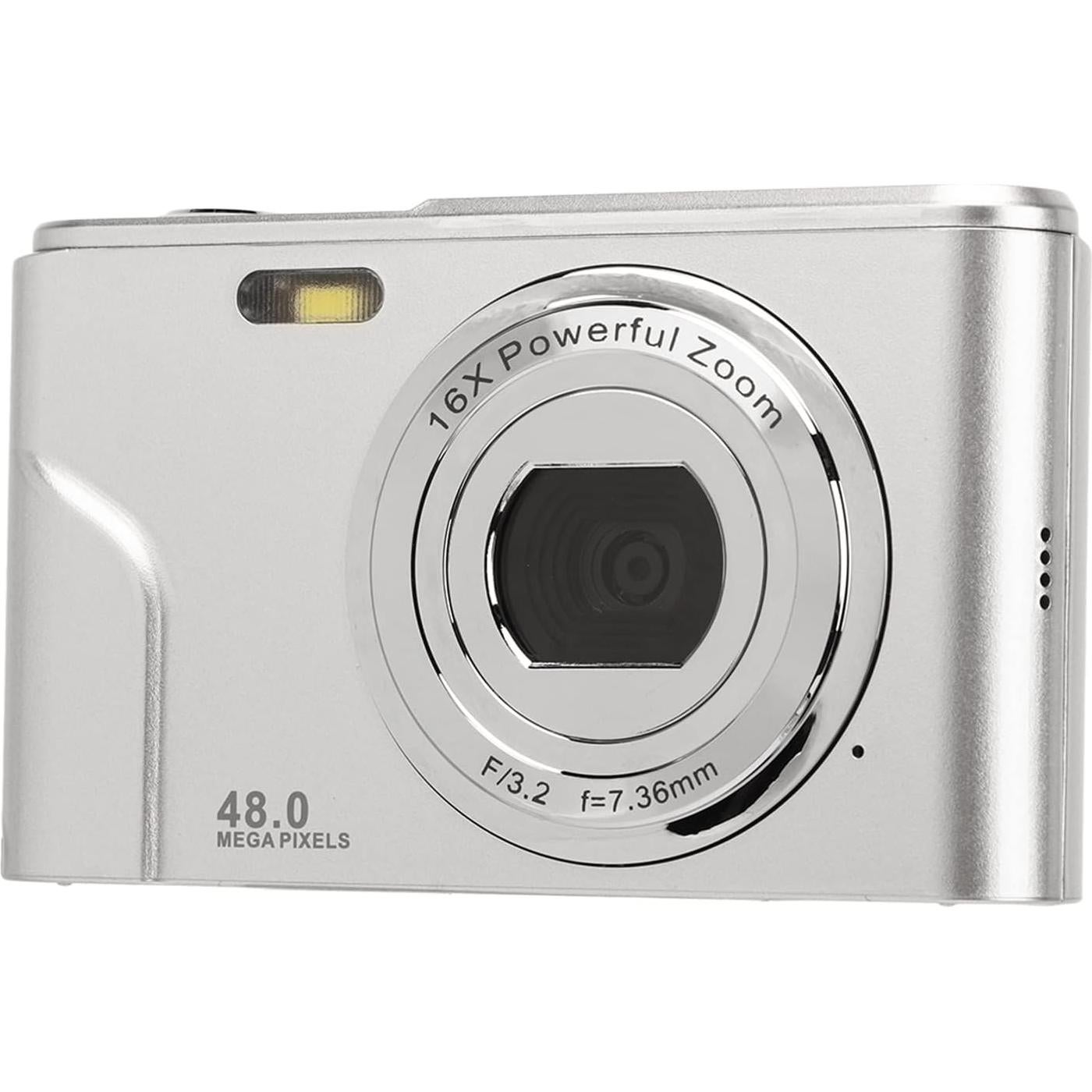 Cámara Digital Goshyda 48MP 16x Zoom 1080P Pantalla 2.4"