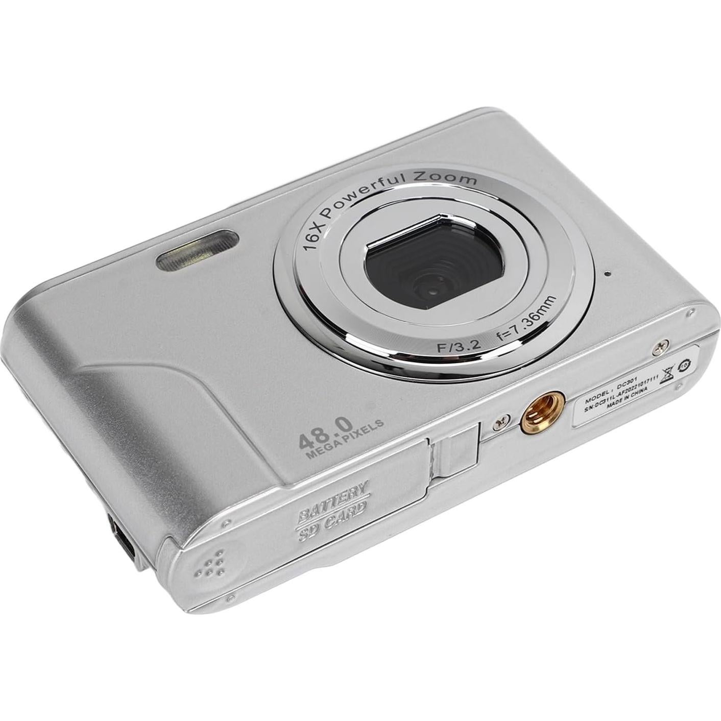 Cámara Digital Goshyda 48MP 16x Zoom 1080P Pantalla 2.4"