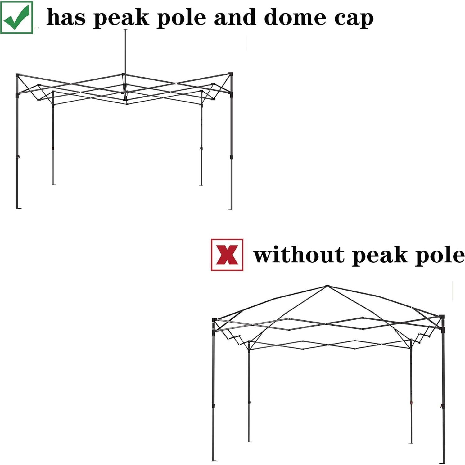 Cubierta de Carpa 10x10 Caqui SCOCANOPY Impermeable