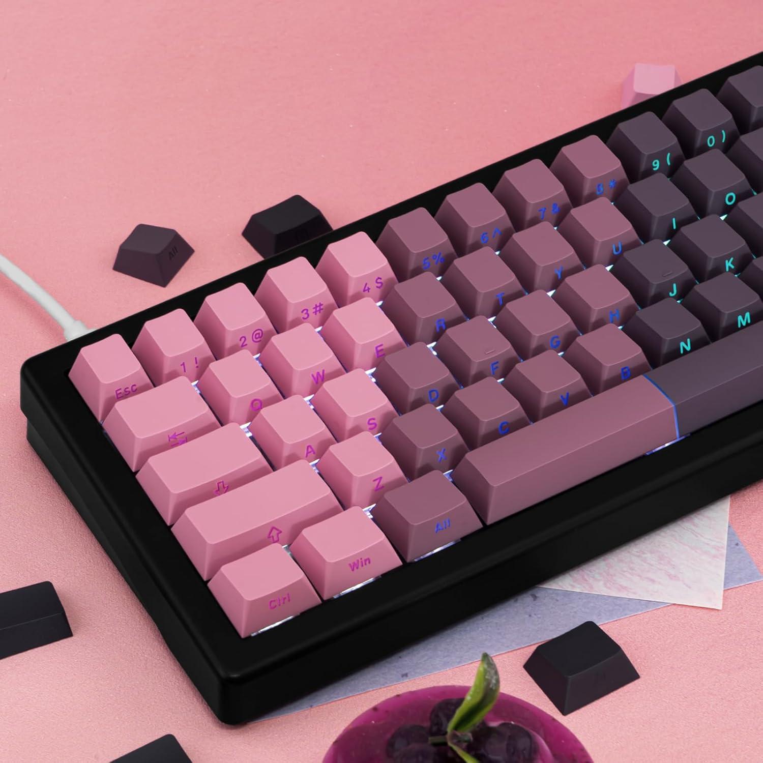 Juego de Teclas Mecánicas JOLINTAL 121 PBT Gradiente RGB