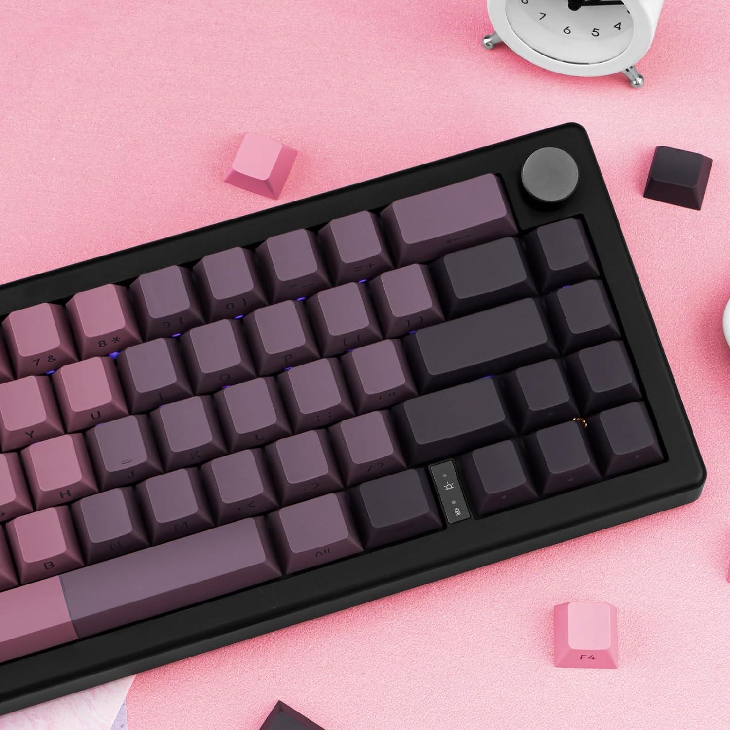 Juego de Teclas Mecánicas JOLINTAL 121 PBT Gradiente RGB