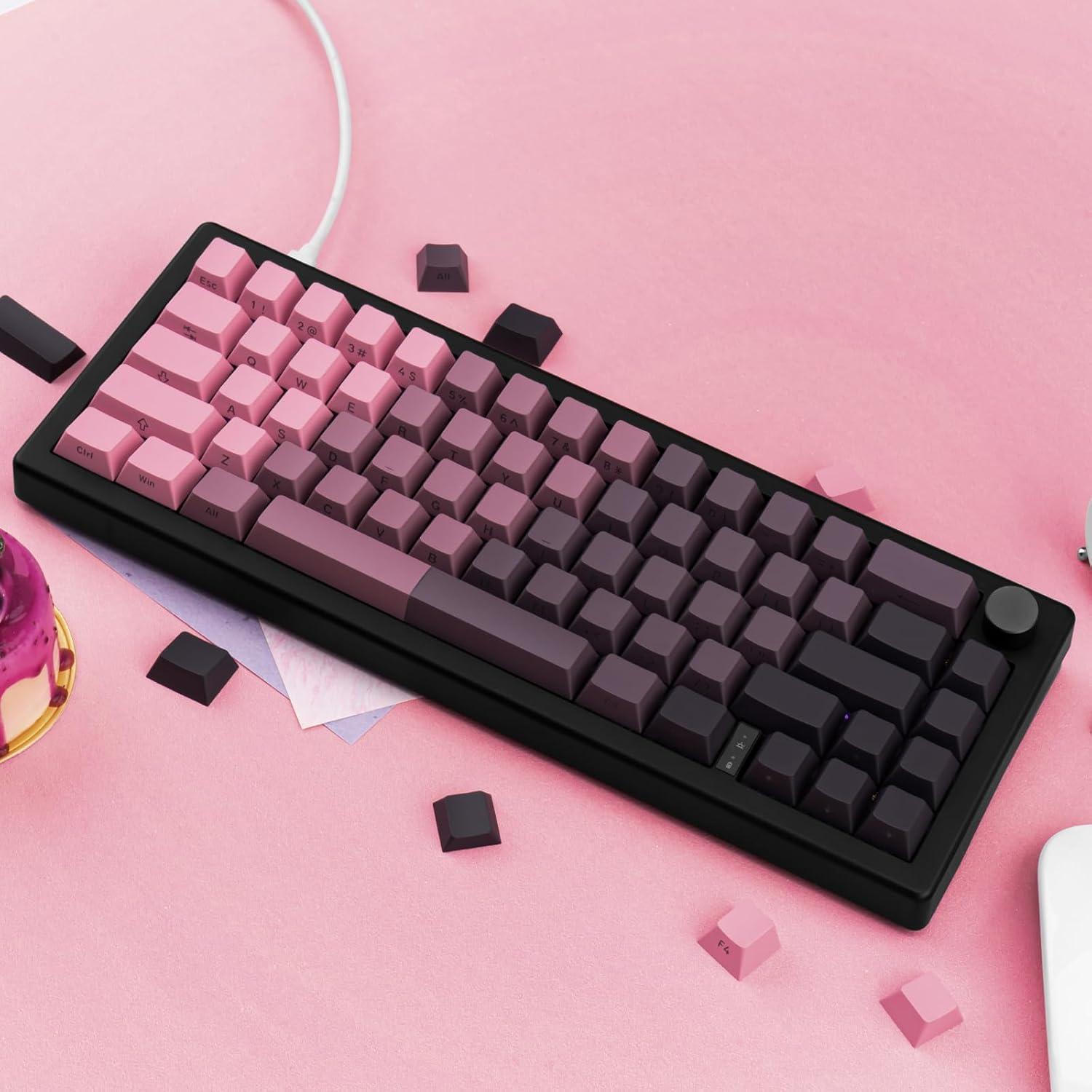 Juego de Teclas Mecánicas JOLINTAL 121 PBT Gradiente RGB