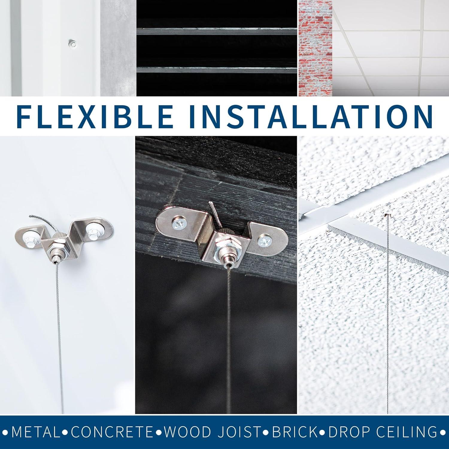 Panel Acústico Colgante VIVO PP-CW01B 116x116 cm Negro