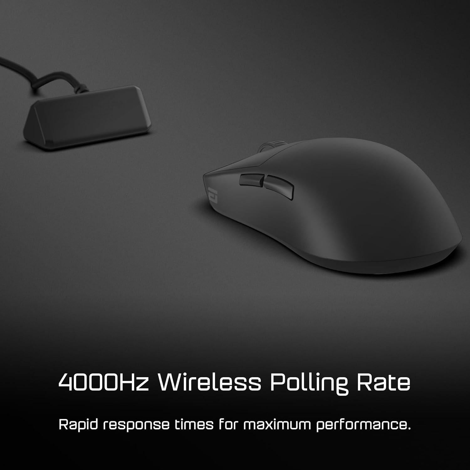 Ratón Gaming Inalámbrico Endgame Gear OP1w 4K Negro 4000Hz