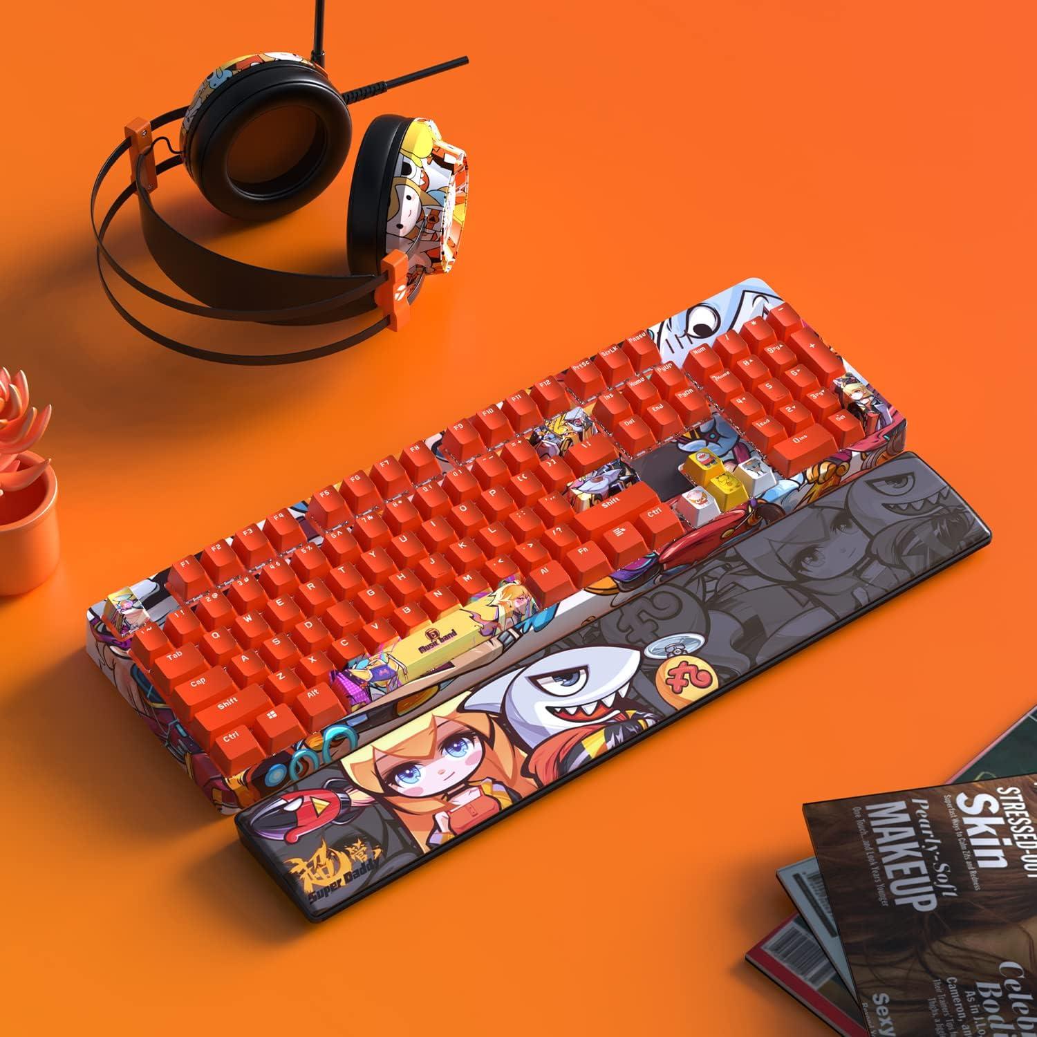 Reposap muñecas ergonómico DAIDAI de cuero sintético 42.9x7.1cm