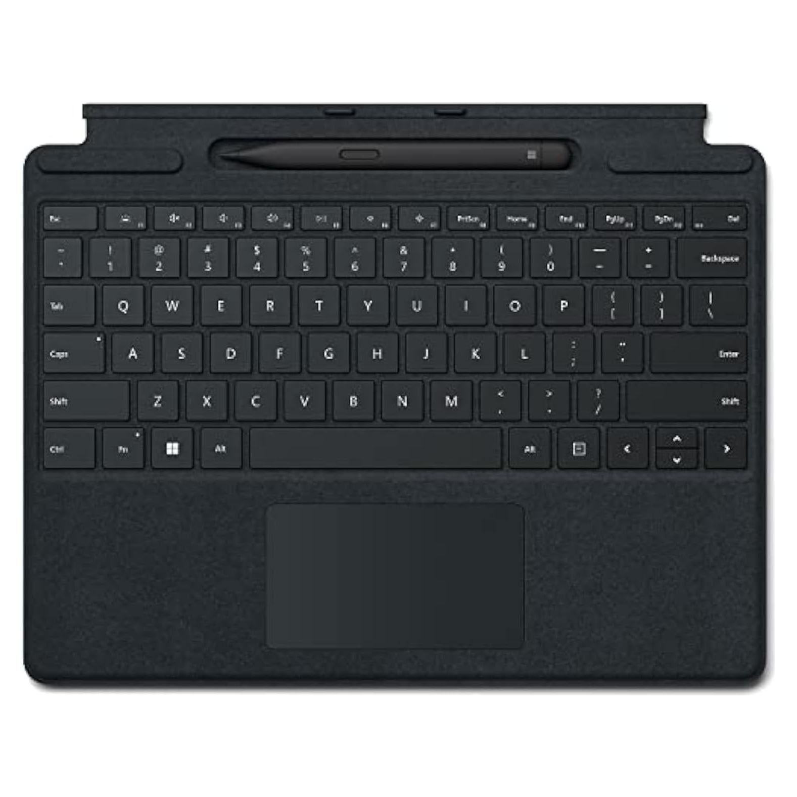 Teclado Microsoft Surface Pro Signature con Slim Pen 2 - Negro