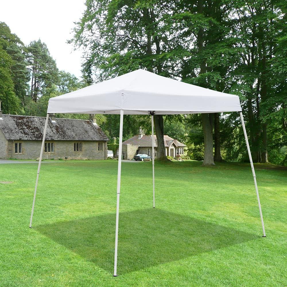 Toldo Plegable CIPACHO 2.44m x 2.44m Impermeable Blanco