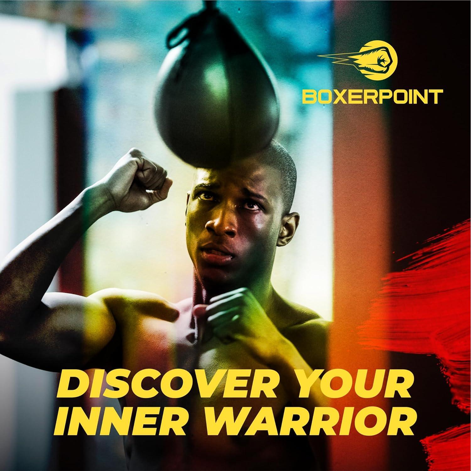 Bolsa de Velocidad BOXERPOINT Mediana Rojo - Boxeo Duradero