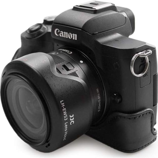 kinokoo Full PU Leather Case for Canon EOS M50 15-45mm