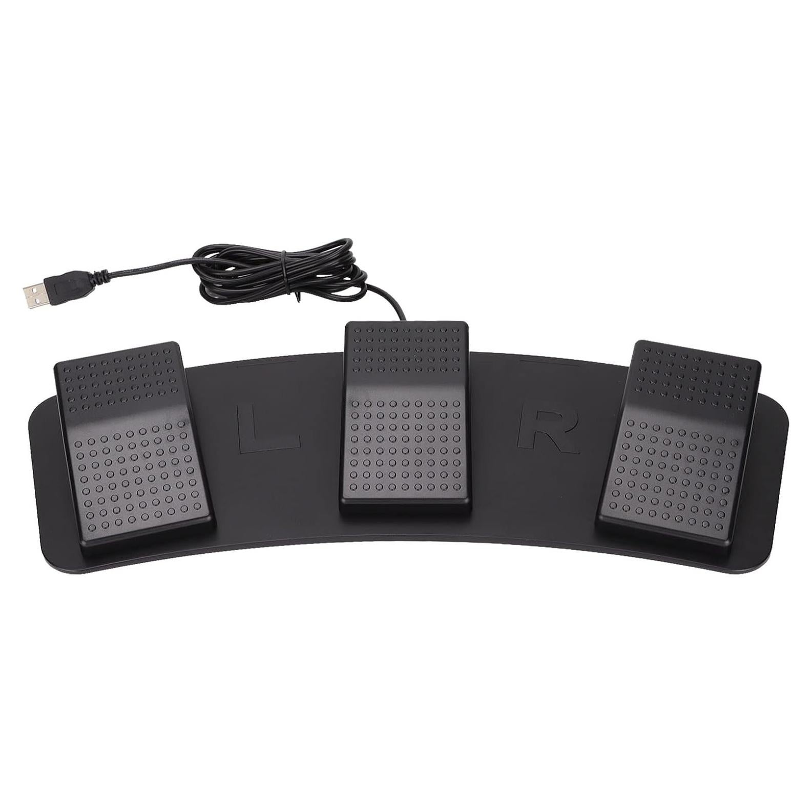 Pedal de Pie USB GOWENIC Triple Multifuncional Ergonómico