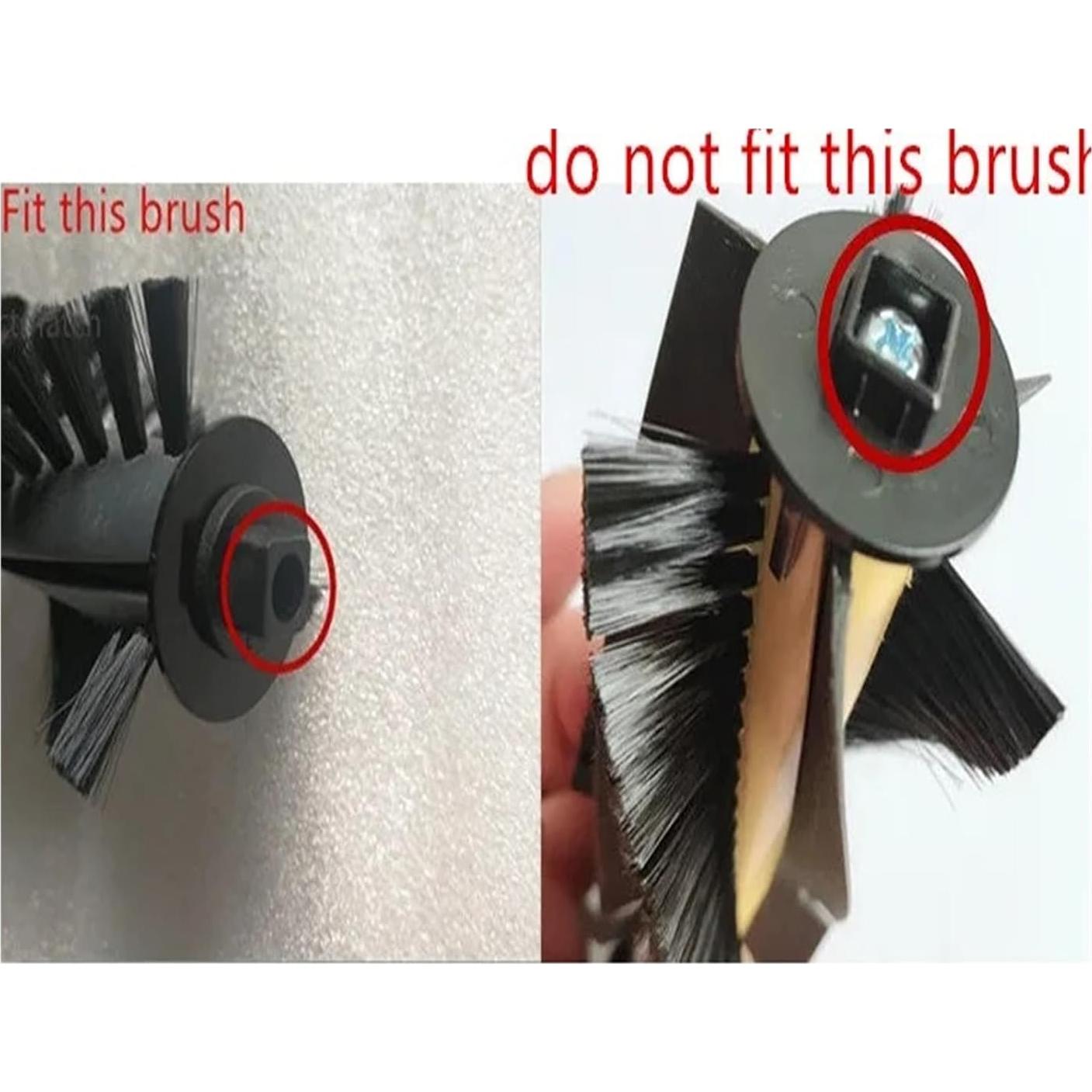 Robot Cleaner Main Roller Brush Motor Engine，Compatible for ILIFE，for A4s A40 Robot Vacuum Cleaner Parts Intermediate Brush Motor Replacement