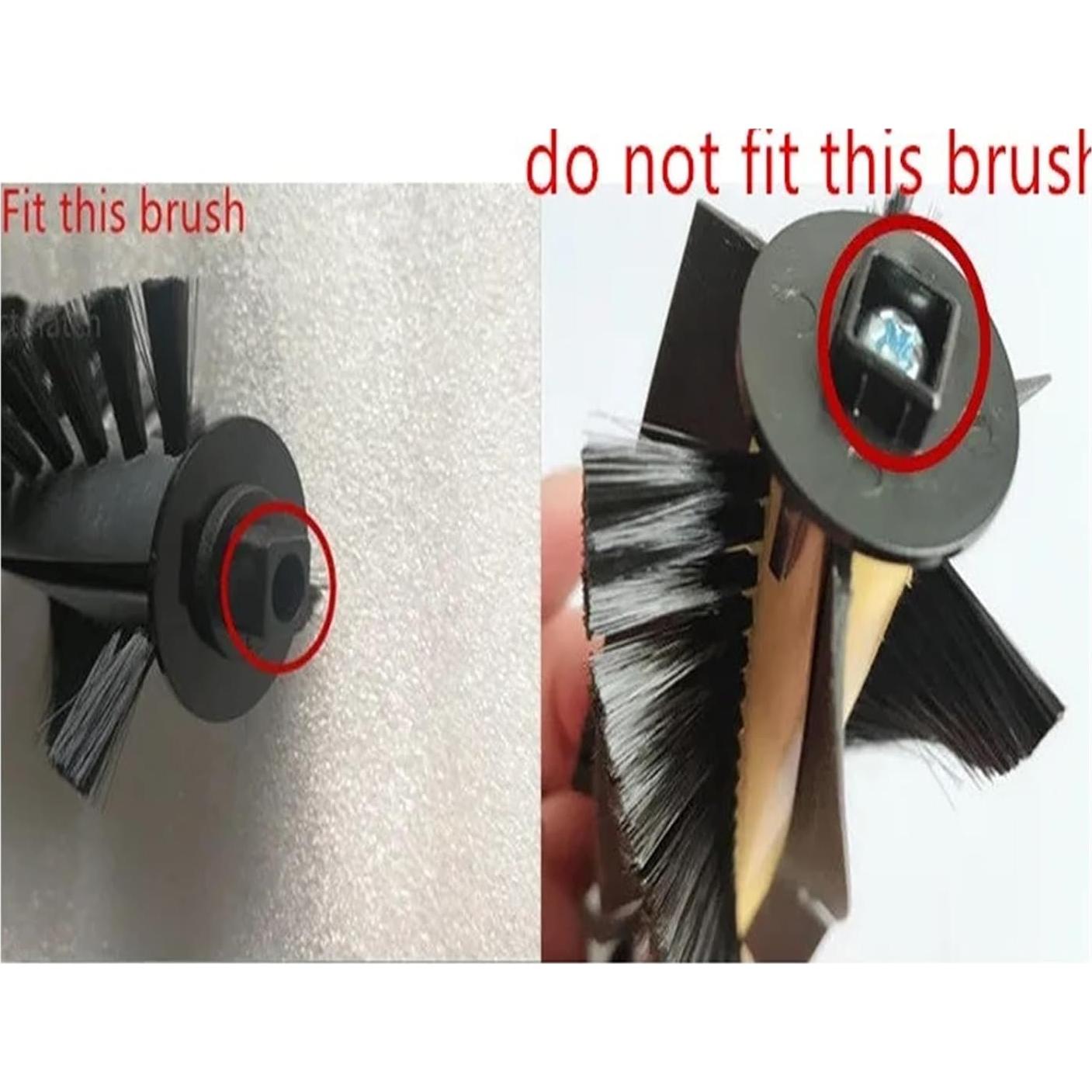 Robot Cleaner Main Roller Brush Motor Engine，Compatible for ILIFE，for A4s A40 Robot Vacuum Cleaner Parts Intermediate Brush Motor Replacement