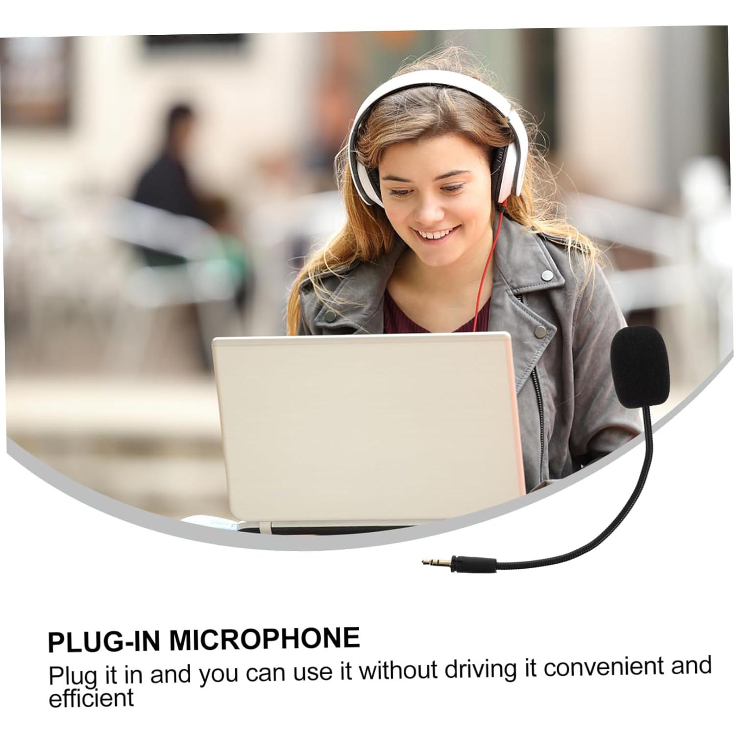 Auriculares con Micrófono Abaodam 2 Pcs Cancelación Ruido