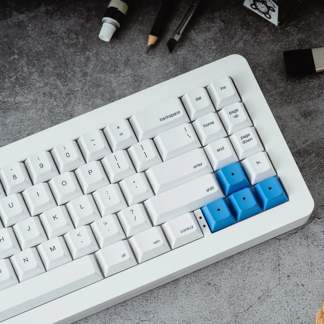 Teclado Mecánico Inalámbrico Apos WhiteFox Eclipse USB-C RGB