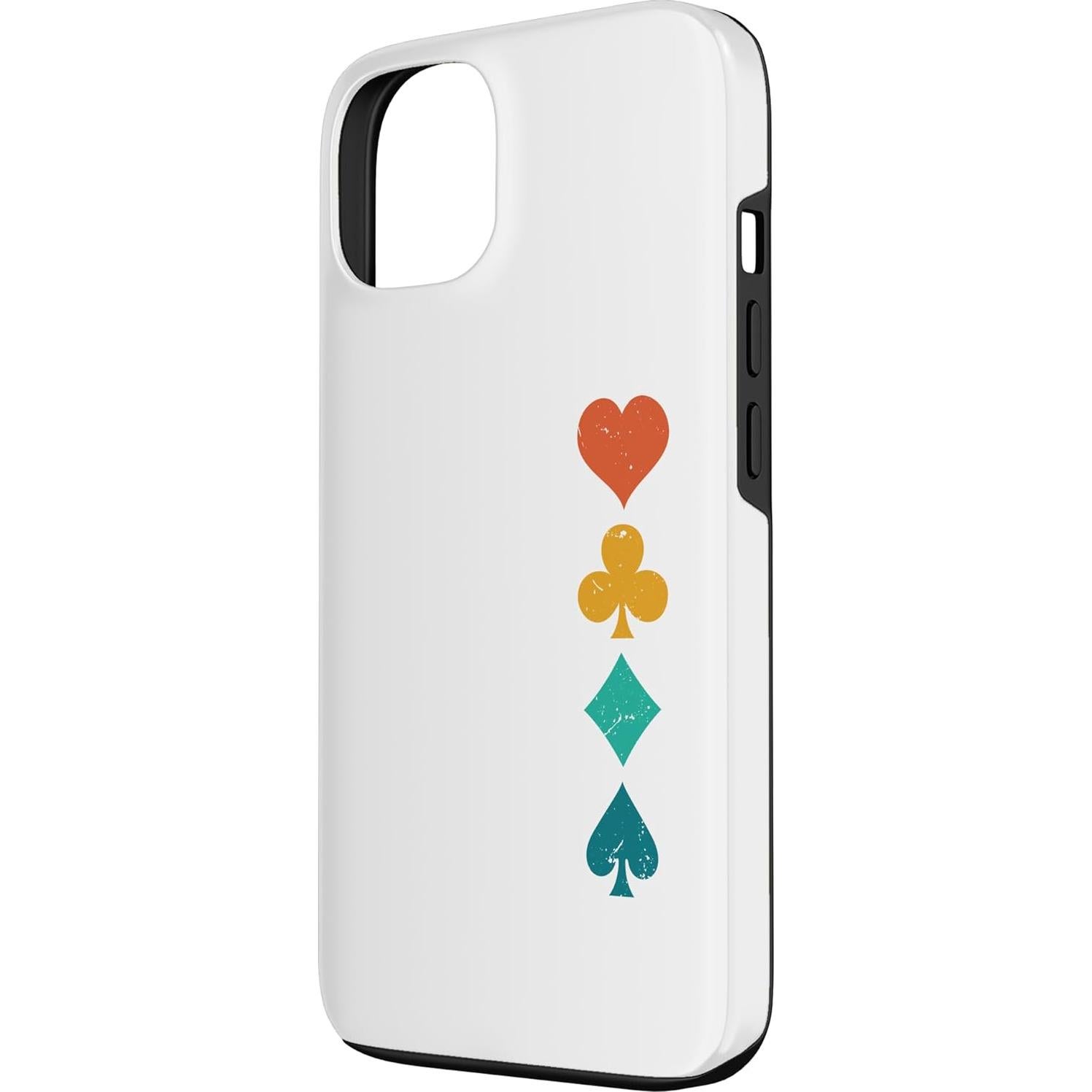 Funda Retro de Naipes Jaybeez para iPhone 13 - Protección Alta