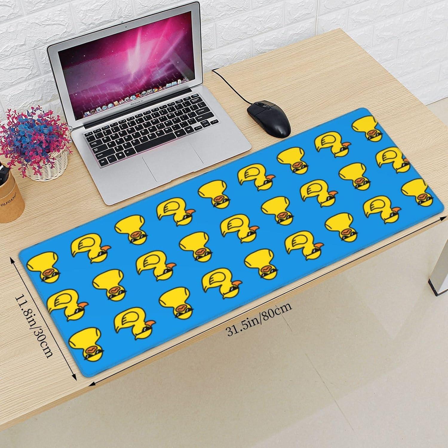 Alfombrilla de Ratón XL MOLAIGIN Pato Azul Antideslizante 80x30cm