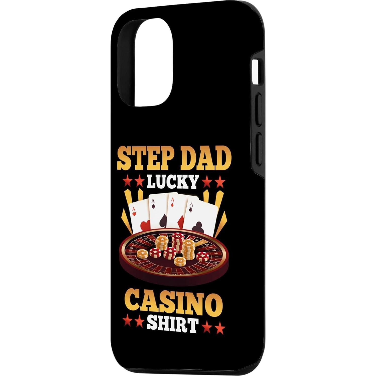 Camiseta Familiar Casino Papá Paso Suerte Cumpleaños