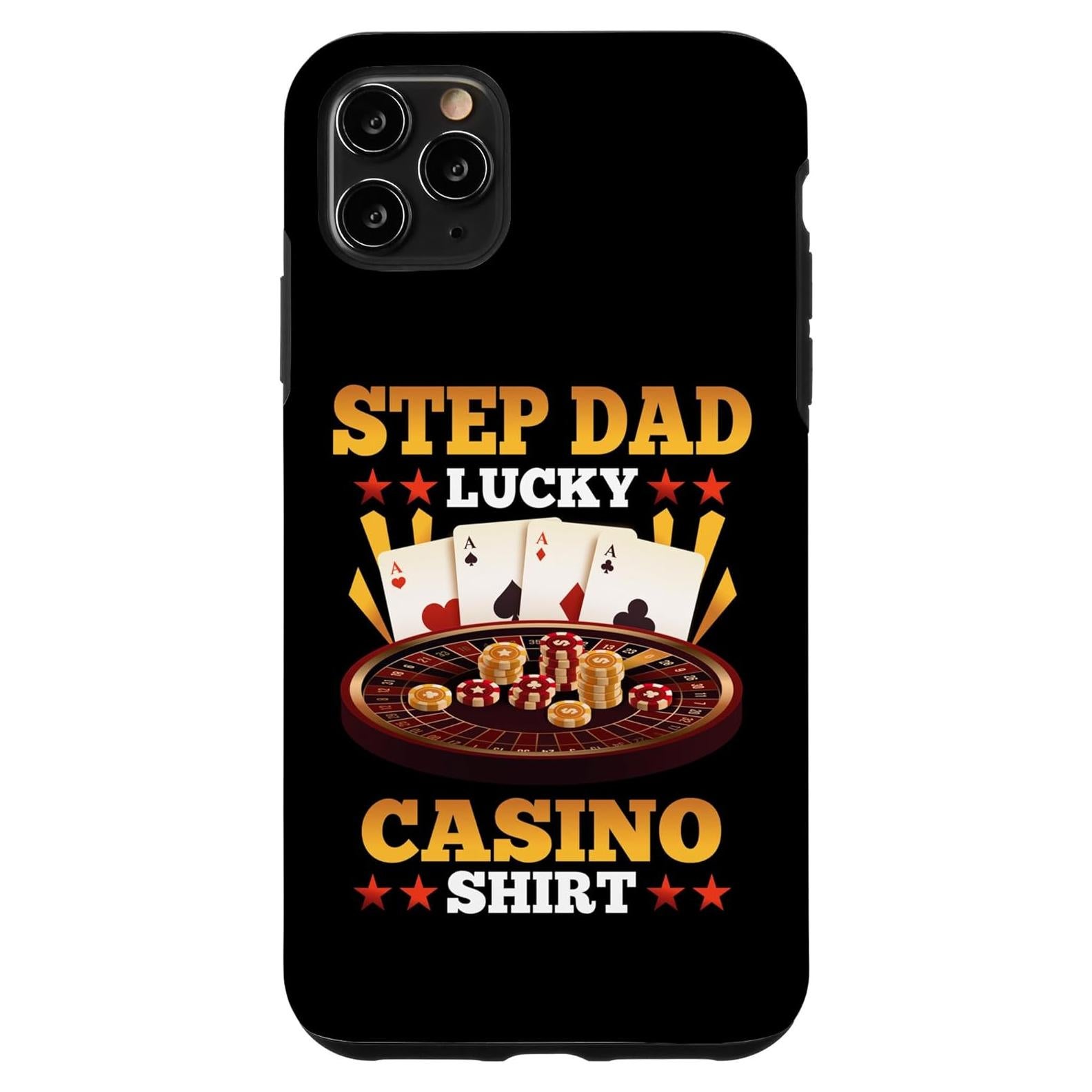 Camiseta Familiar Casino Papá Paso Suerte Cumpleaños